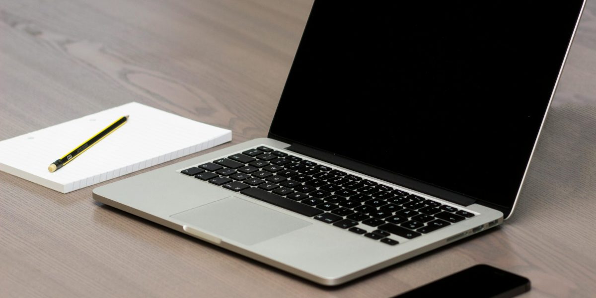 Free Silver Macbook Beside Iphone Stock Photo-Used Laptop