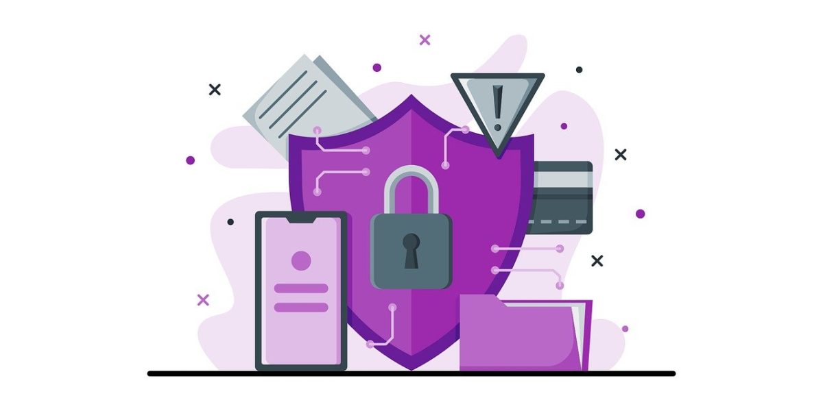 malware threats Free internet security digital vector