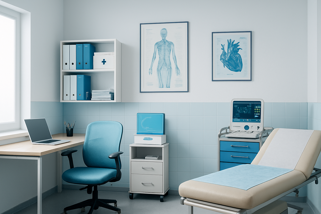 Healthcare Hero Modern medical office with equipment