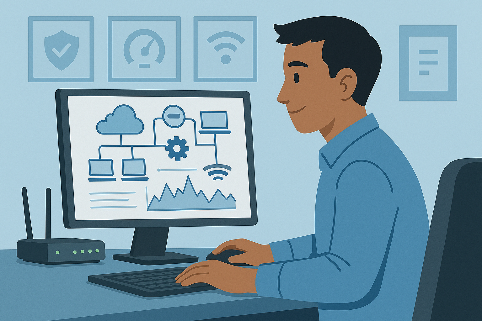 Network Why Every Person working on network diagram